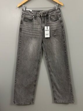 Oat New York NWT High-Rise Wide Leg Jeans in Washed Gray Size 8/29